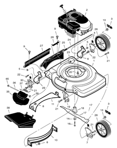 Part Location Diagram of 1102138 Murray DISCONTINUED